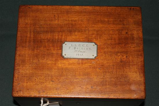 A Jaques & Son Staunton chess set, 9.25in.